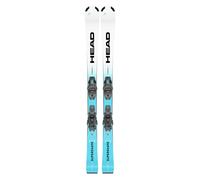 Pack Ski Head Supershape Jr + Fixations Jrs 4.5 Gw Bleu Garçon Bleu 2026 taille 120