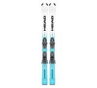 Pack Ski Head Supershape Jr + Fixations Jrs 7.5 Gw Bleu Garçon Bleu 2026 taille 160