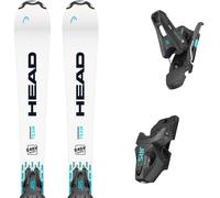 Pack ski." Head Supershape Team Easy Light Blue/white + Jrs 7.5 Gw Ca 26 - Enfant - Blanc - taille 127 - modèle 2026