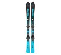 Pack Ski Head Wc E.race Team Sw + Fixations Jrs 4.5 Gw Bleu Garçon Bleu 2026 taille 140