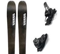 Pack ski." K2 Mindbender 85 25 + Fixations - Homme - Noir / Gris / Marron - taille 156 - modèle 2025