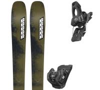 Pack ski." K2 Mindbender 89ti 25 + Fixations - Homme - Vert / Noir - taille 170 - modèle 2025