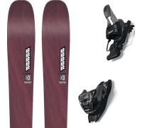 Pack ski." K2 Mindbender 96c W 26 + Fixations - Femme - Rouge - taille 172 - modèle 2026