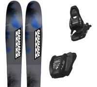 Pack ski." K2 Mindbender Jr + Fdt 4.5 S 25 - Enfant - Gris / Bleu - taille 129 - modèle 2025