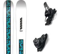 Pack ski." K2 Omen 90 W 26 + Fixations - Femme - Blanc / Bleu / Noir - taille 149 - modèle 2026