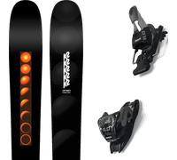 Pack ski." K2 Omen Team 26 + Fixations - Homme - Noir - taille 163 - modèle 2026