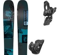 Pack ski de randonnée." K2 Reckoner 102 W 26 + Fixations - Femme - Noir / Bleu - taille 177 - modèle 2026