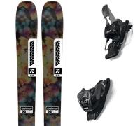 Pack ski." K2 Reckoner 92 25 + Fixations - Homme - Vert / Noir / Violet - taille 169 - modèle 2025