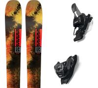 Pack ski." K2 Reckoner 92 26 + Fixations - Homme - Orange / Noir / Jaune - taille 169 - modèle 2026