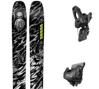 Pack ski." K2 Reckoner Kf 25 + Fixations - Homme - Noir / Blanc - taille 178 - modèle 2025