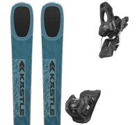 Pack ski." Kästle Mx74 Dark Turquoise 26 + Fixations - Homme - Noir / Bleu - taille 164 - modèle 2026