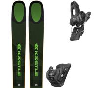 Pack ski." Kastle Paragon 107 26 + Fixations - Mixte - Vert / Noir - taille 178 - modèle 2026