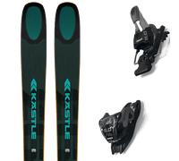 Pack ski." Kastle Paragon 93 26 + Fixations - Mixte - Vert / Noir - taille 177 - modèle 2026