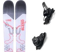 Pack ski." Line Blend Tbl Grey/red 26 + Fixations - Homme - Gris / Rouge - taille 180 - modèle 2026