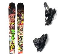 Pack ski." Line Chronic 94 Multicolor 25 + Fixations - Homme - Noir / Multicolore - taille 185 - modèle 2025