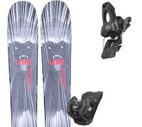 Line Honey Badger Alpine Skis Gris 155 Homme,Femme