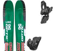 Line - Skis polyvalent freeride - Optic 96 2026 en Bois - Taille 177 cm - Vert Vert 177 cm