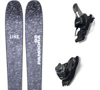Line - Skis all-mountain - Pandora 92 2026 en Bois - Taille 161 cm - Noir Noir 161 cm