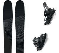 Pack ski." Majesty Adventure Gt Ti 91 26 + Fixations - Homme - Noir / Gris - taille 178 - modèle 2026