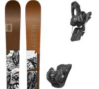 Pack ski." Majesty Dirty Bear Xl Brown 26 + Fixations - Homme - Marron - taille 174 - modèle 2026