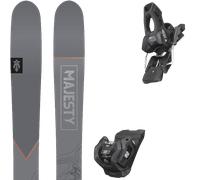 Majesty - Skis freeride - Havoc 100 Ti 2026 en Bois - Taille 176 cm - Gris Gris 176 cm