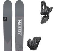 Pack ski de randonnée." Majesty Havoc Ti 24 + Fixations - Homme - Violet / Gris / Blanc - taille 191 - modèle 2024