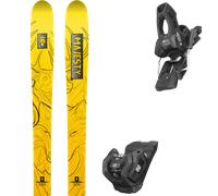 Pack ski." Majesty Havoc 90 Cti Unicolor 27 + Fixations - Homme - Jaune / Noir - taille 172 - modèle 2027