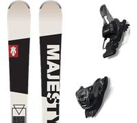 Pack ski." Majesty Hnx Ti White/black/red 27 + Fixations - Homme - Noir / Blanc - taille 172 - modèle 2027