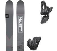 Pack ski." Majesty Vanguard 108 Ti Grey/red 26 + Fixations - Homme - Gris - taille 168 - modèle 2026