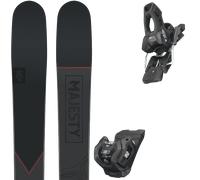 Pack ski." Majesty Vanguard Carbon 26 + Fixations - Homme - Noir / Rouge - taille 188 - modèle 2026