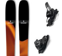 Pack ski." Movement Fly 92 Black/orange 26 + Fixations - Homme - Noir / Orange - taille 160 - modèle 2026