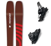 Pack ski." Movement Sequence 92 Red 25 + Fixations - Mixte - Rouge - taille 154 - modèle 2025