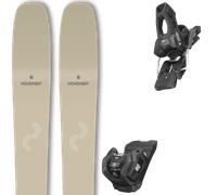 Pack ski." Movement Sequence 98 Sand 27 + Fixations - Mixte - Gris / Beige - taille 172 - modèle 2027