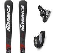 Pack ski." Nordica Dobermann Combi Pro S Anthracite/red+j7.0 Fdt 26 - Enfant - Noir / Rouge - taille 140 - modèle 2026