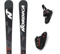 Pack ski." Nordica Dobermann Slr Dc Black/red+comp13 Fdt 26 - Homme - Noir / Gris / Rouge - taille 160 - modèle 2026