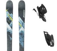 Pack ski." Nordica Enforcer 80s Black/lime/blue 26 + Fixations - Enfant - Noir / Bleu / Blanc - taille 150 - modèle 2026