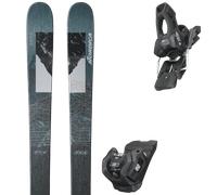 Pack ski." Nordica Enforcer 94 Petrol/grey 27 + Fixations - Homme - Bleu / Blanc / Gris - taille 167 - modèle 2027
