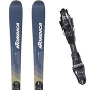 Pack ski." Nordica Multipista Dc 74 Ti + Tpx 12 Fdt 27 - Mixte - Bleu - taille 165 - modèle 2027