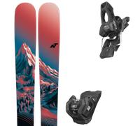 Pack ski." Nordica Santa Ana 87 Corail/blue/black 26 + Fixations - Femme - Orange / Noir / Bleu - taille 173 - modèle 2026