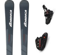 Pack ski." Nordica Spitfire Dc 80 Pro Grey Blue/white+comp12 Fdt 26 - Homme - Gris - taille 168 - modèle 2026