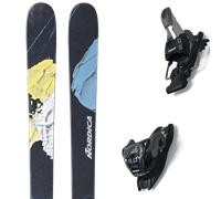 NORDICA Unleashed 108 - Homme - Noir / Bleu / Gris - taille 180- modèle 2025