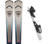 Pack ski." Rossignol Arcade 80 Grey/black/blue + Xpress 10 Gw Black/chrome 26 - Homme - Gris / Bleu / Noir - taille 182 - modèle 2026