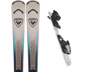 Pack ski." Rossignol Arcade 80 Grey/black/blue + Xpress 10 Gw Black/chrome 26 - Homme - Gris / Bleu / Noir - taille 182 - modèle 2026