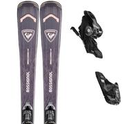 Pack ski." Rossignol Arcade W 80 Pastel Pink/burgundy + Xpress W 10 Gw Shiny Black 26 - Femme - Violet - taille 142 - modèle 2026