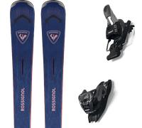 Pack ski." Rossignol Arcade W 88 Coral/navy 26 + Fixations - Femme - Rose / Bleu - taille 170 - modèle 2026