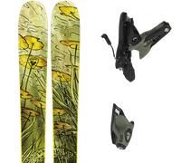 ROSSIGNOL Blackops 118 Open - Homme - Jaune / Marron - taille 176- modèle 2024