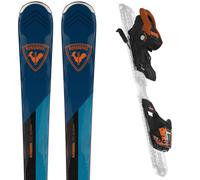 Pack ski." Rossignol Experience 80 Carbon + Xpress 11 Gw Black/orange 25 - Homme - Bleu / Orange - taille 182 - modèle 2025