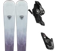 Pack ski." Rossignol Experience W 82 Basalt + Xpress W 11 Gw Shiniy Black 25 - Femme - Violet / Gris - taille 151 - modèle 2025