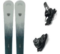Pack ski." Rossignol Experience W 86 Basalt 25 + Fixations - Femme - Gris / Bleu - taille 157 - modèle 2025