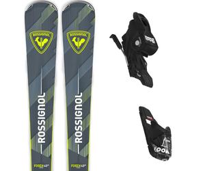Pack ski." Rossignol Forza 40° Ca Black + Xpress 10 Gw B83 Black 26 - Homme - Noir / Gris / Jaune - taille 179 - modèle 2026